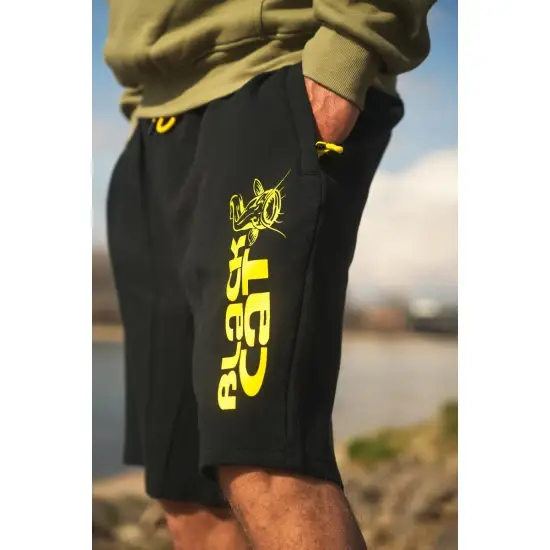 Chilipir Pantaloni Scurti Pescuit Black Cat Joggers Shorts