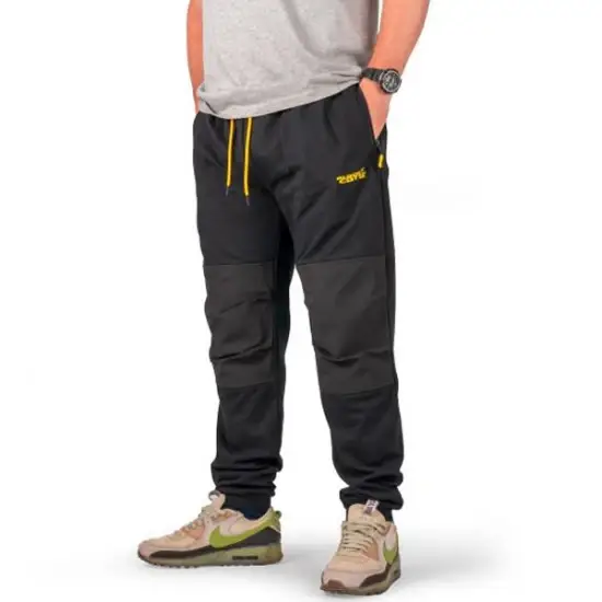 Ofertă specială Pantaloni Pescuit Black Cat HD Joggers Negru-Galben