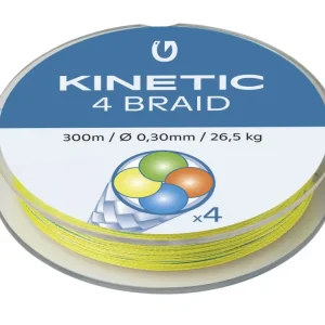 Ofertă de sezon Fir Textil Kinetic 4 Braid, Multi Color, 300m