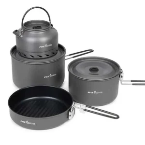 Set Vesela Fox Cookware 4 Piece Cook Set – tigaie, cratite si ceainic Expediere rapidă