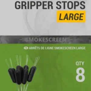 Doar azi Opritoare Korum Smokescreen Gripper Stops, 8buc/plic