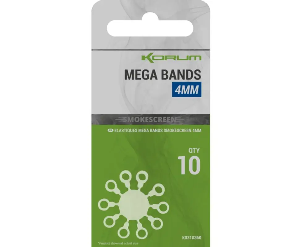 Preț promoțional Benzi Elastice Momeala Korum Smokescreen Mega Bands