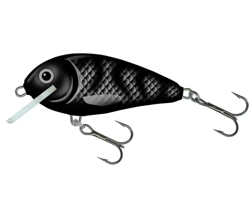 Cel mai vândut Vobler Salmo Butcher Floating, 5cm 5g, Black Shadow