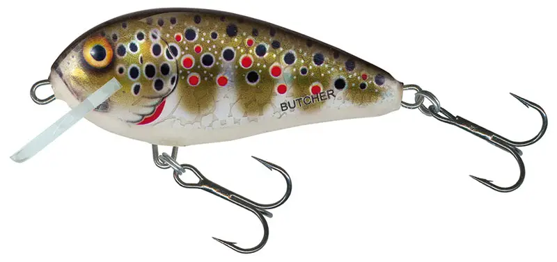 Preț mic Vobler Salmo Butcher Floating, 5cm 5g, Holographic Brown Trout