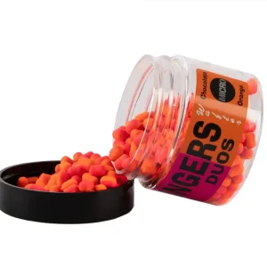 Micro Wafters Duos Ringers Chocolate 20g, Roz Portocaliu Livrare rapidă