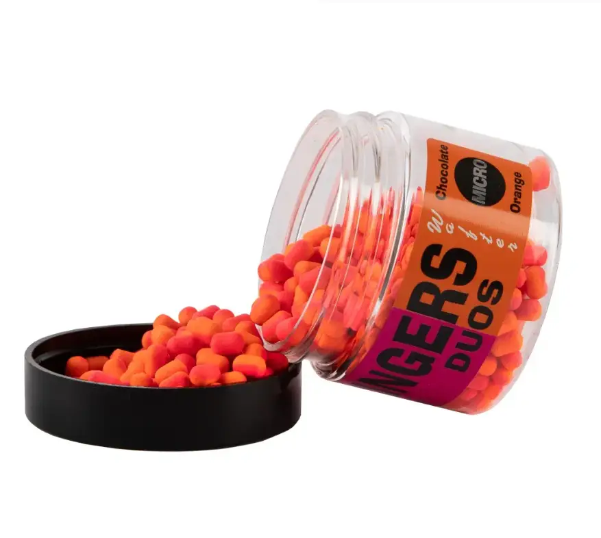 Micro Wafters Duos Ringers Chocolate 20g, Roz Portocaliu Livrare rapidă