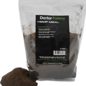 Faina de Canepa Doctor Fishing Hemp Meal, 1kg Plată securizată