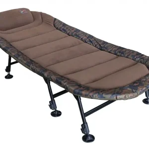 Pat ZFISH Condor Bedchair Camo 8 Picioare ,203x85cm Preț promoțional