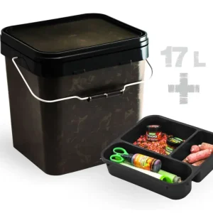 Ofertă specială Galeata ZFISH Z-CORE Camo 17L cu Insert Organizator