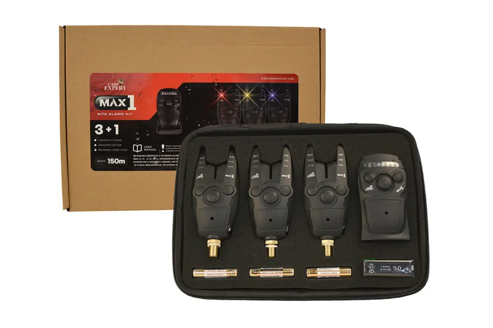 Set Avertizori Carp Expert MAX1, 3+1 Livrare rapidă