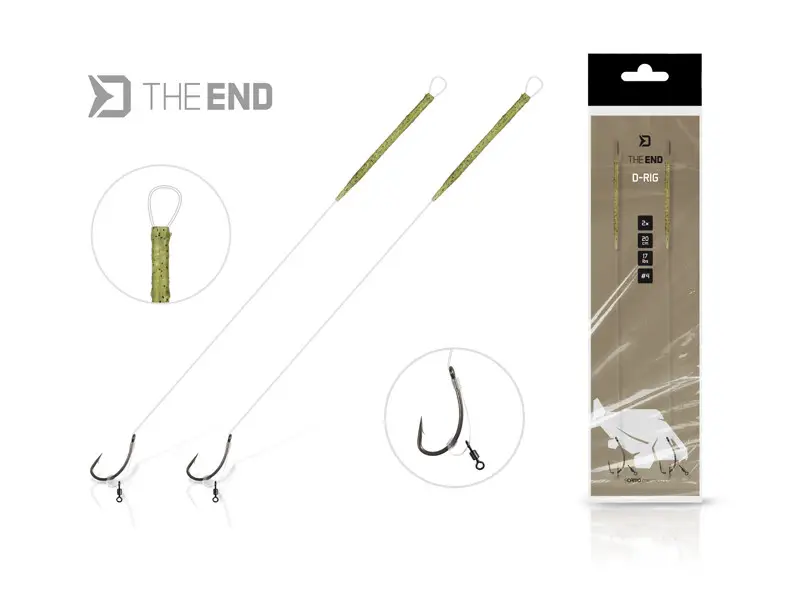 Reduceri Carlige legate Delphin The End D-Rig, 20cm