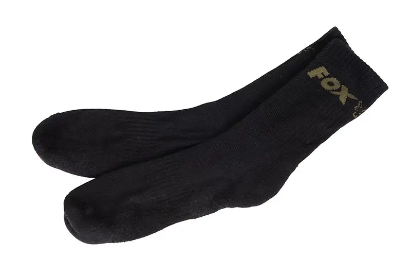 Chilipir Ciorapi Fox Socks - Negru, 3 Perechi/set