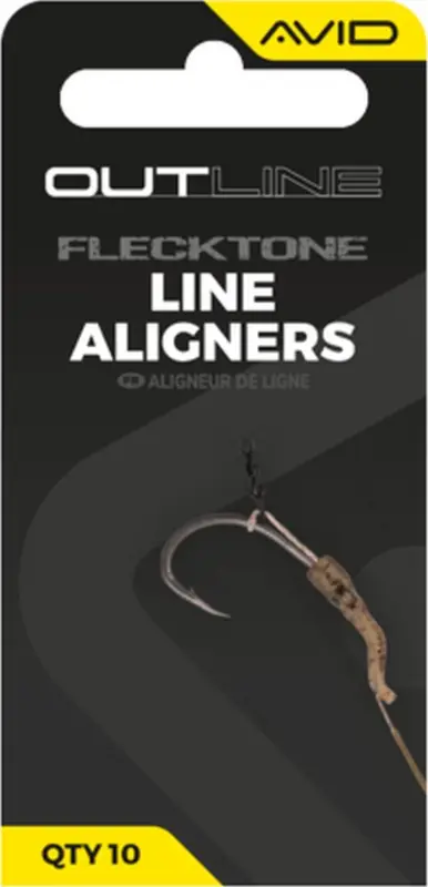 Mai ieftin Line Aligner Avid Carp Outline FleckTone, 10buc/plic