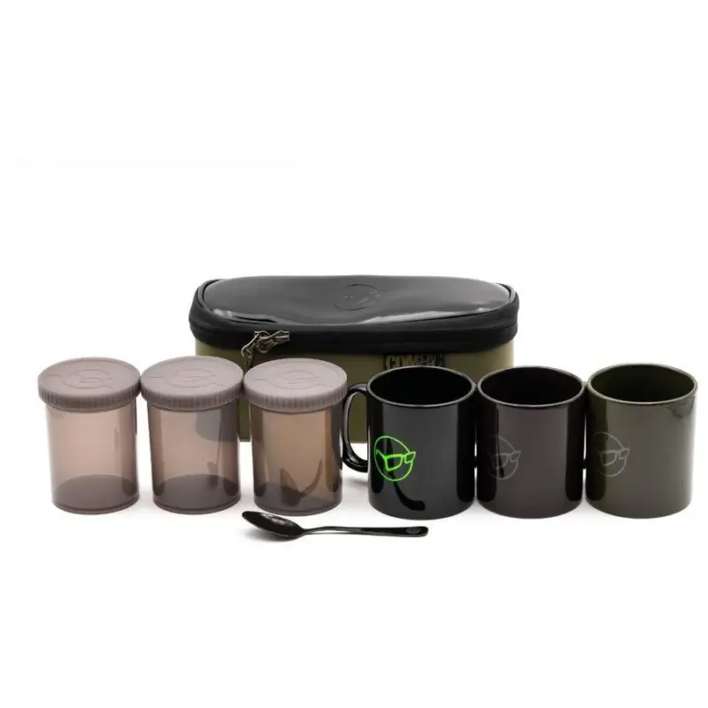Set 3 Cani Korda Compac Tea Set Premium