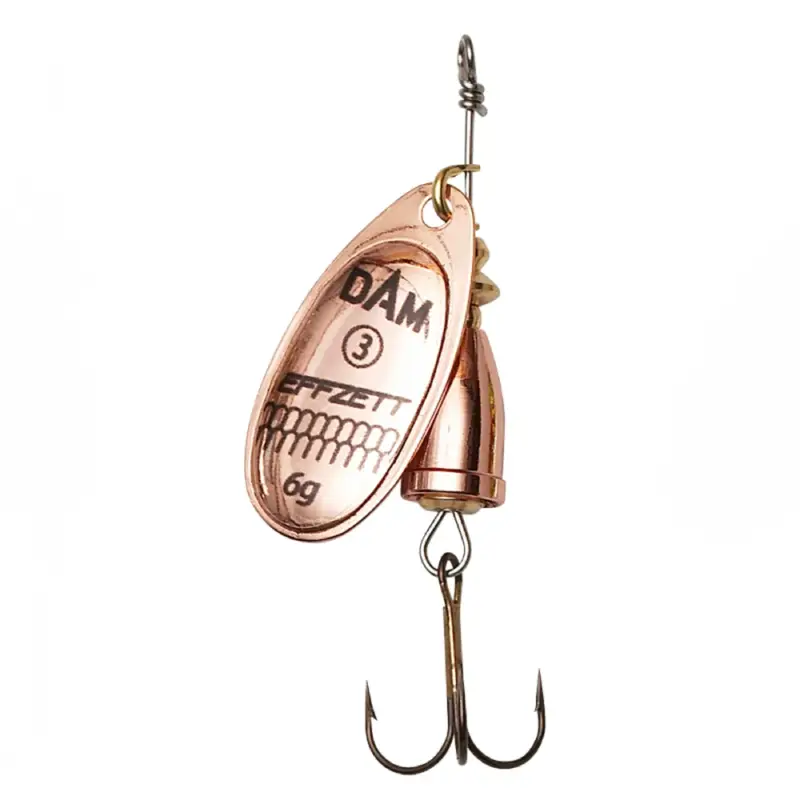Retur ușor Lingurita DAM Executor Spinner, Copper, nr.4, 8g