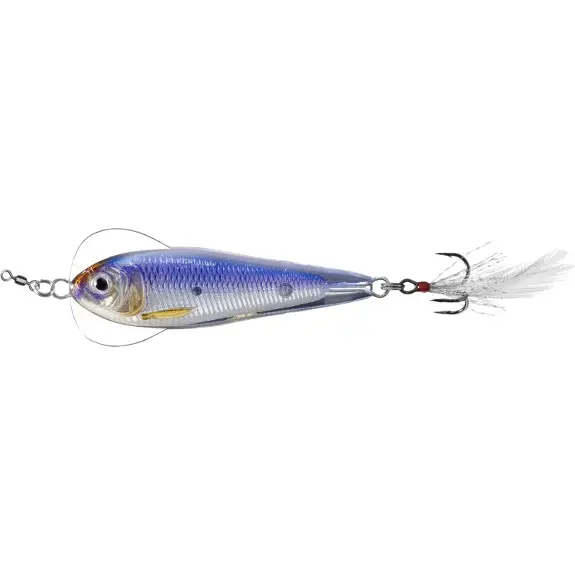 Doar azi Lingurita Livetarget Flutter Shad, Silver Violet