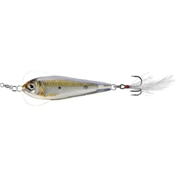 Lingura oscilanta LiveTarget Flutter Sardine, Silver Bronze, 5.5cm, 14g Disponibil imediat