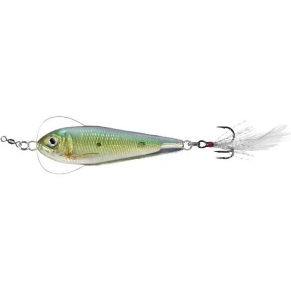 Lingura oscilanta LiveTarget Flutter Sardine, Gold Green, 5.5cm, 14g Noutate