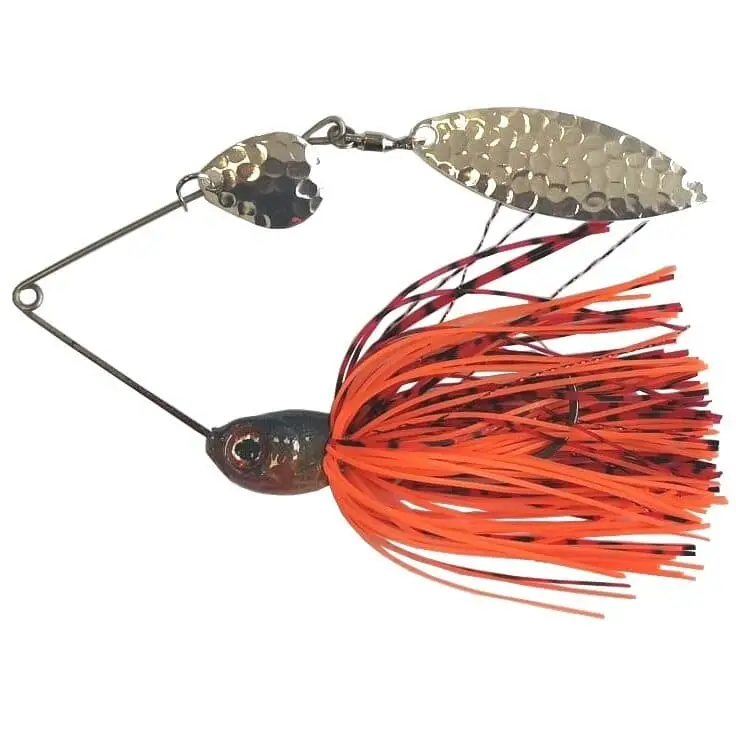Mai ieftin Spinnerbait Berti Gigant Colorado Salcie, Rosu Negru Orange, 14g