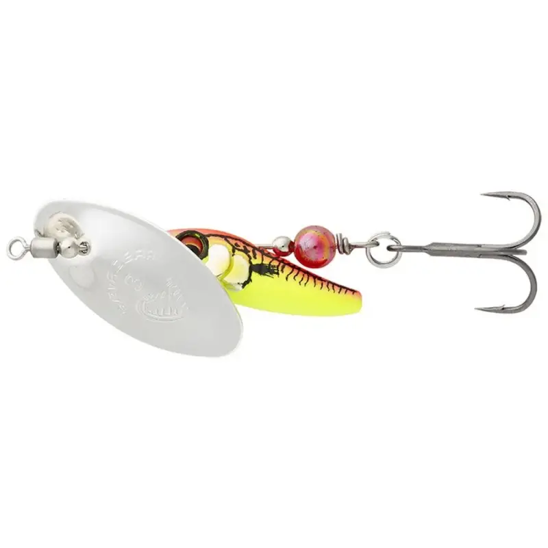 Lingurita rotativa Savage Gear Sticklebait Spinner, nr.1, Silver Red Yellow, 4.5g Ofertă