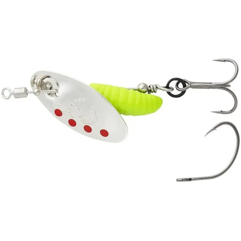 Chilipir Lingurita rotativa Savage Gear Grub, Silver Red Lime, nr.2, 5.8g