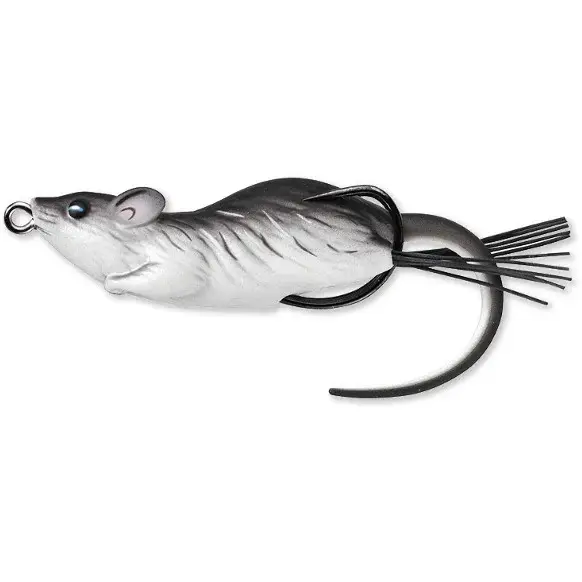 Soarece LiveTarget Hollow Body Mouse, Black White, 9cm, 28g Cumpără acum