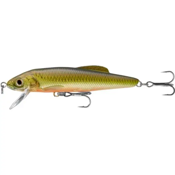 Cel mai vândut Vobler LiveTarget Minnow Jerkbait, Gold Perch, 6cm, 3.5g