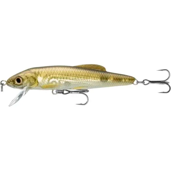 Vobler LiveTarget Minnow Jerkbait, Emerald Shiner, 6cm, 3.5g Preț mic