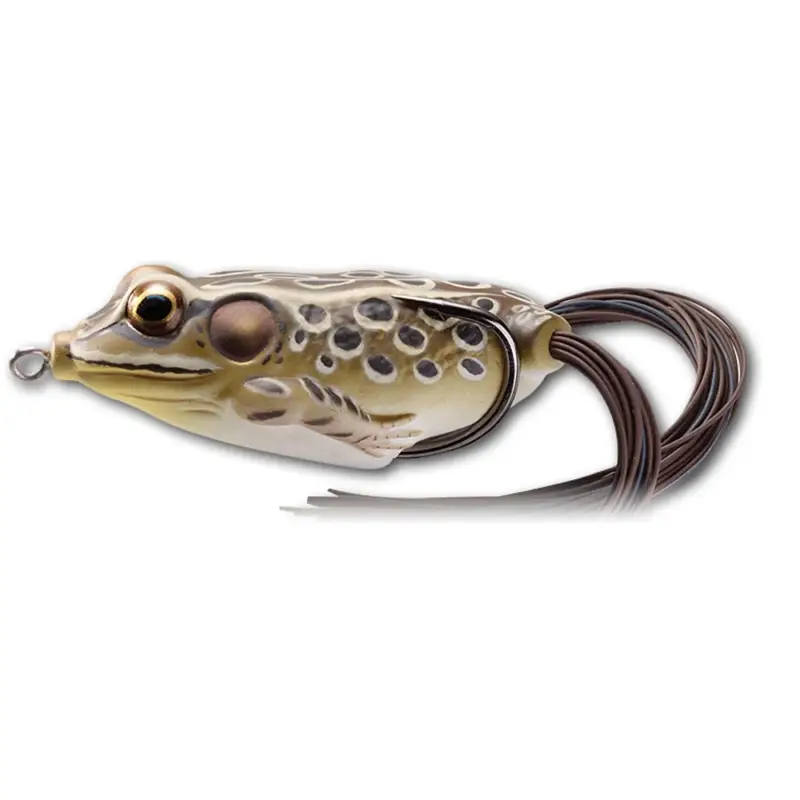 Ofertă exclusivă Vobler LiveTarget Hollow Body Frog, Tan Brown, 5.5cm, 18g