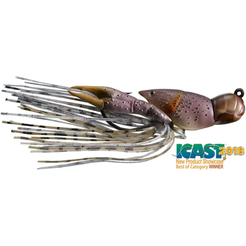Naluca LiveTarget Hollow Body Craw, Grey Brown, 4cm, 11g Discount