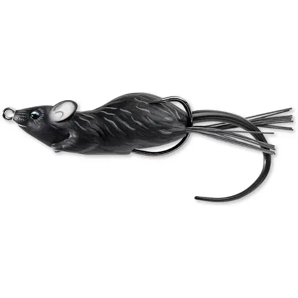 Soarece LiveTarget Hollow Body Mouse, Black Black, 6cm, 11g Reducere de preț