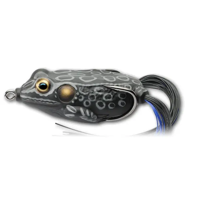 Vobler LiveTarget Hollow Body Frog, Black Black, 5.5cm, 18g Ofertă limitată