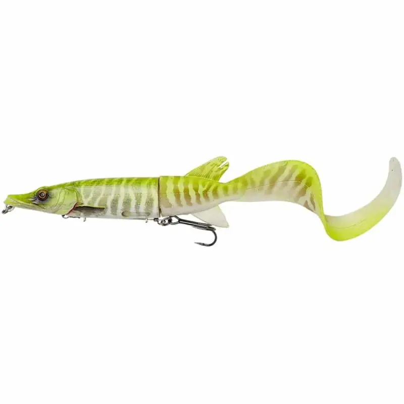 Doar azi Vobler Savage Gear 3D Hybrid Pike Slow Sink, Lemon Pike