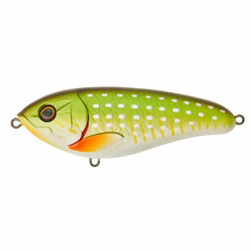 Plată securizată Vobler Illex Dexter Jerk SS, Mat Pike, 10cm, 33.8g