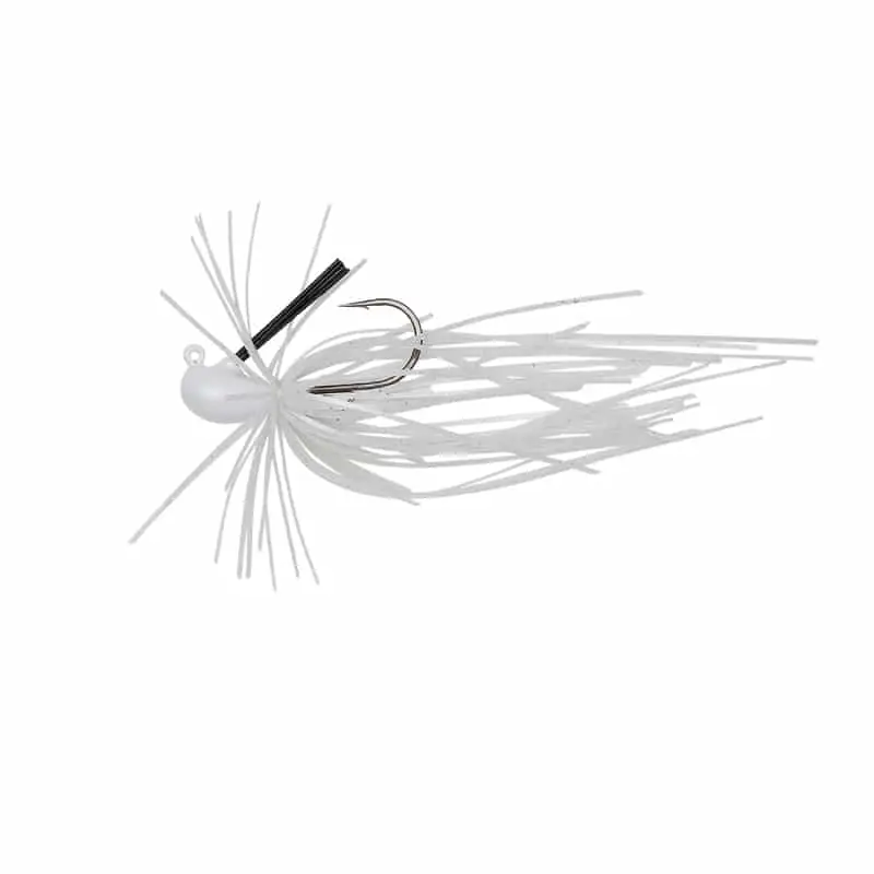 Jig Savage Gear Skirt Flirt, White Pearl, 6cm, 4g Nu rata