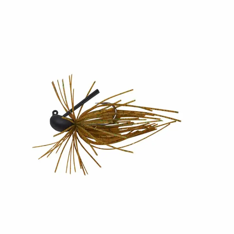Jig Savage Gear Skirt Flirt, Green Pumpkin, 6.5cm, 10g Ofertă limitată