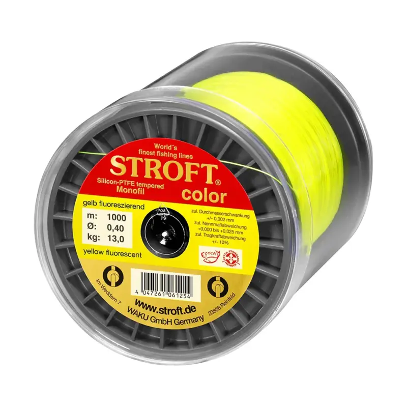 Fir Stroft Color, Galben fluorescent, 0.40mm, 1000m Calitate înaltă