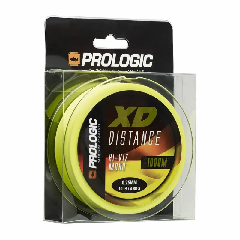 Promoție Fir Prologic XD Distance Mono Hi-Viz, Yellow, 0.28mm, 1000m