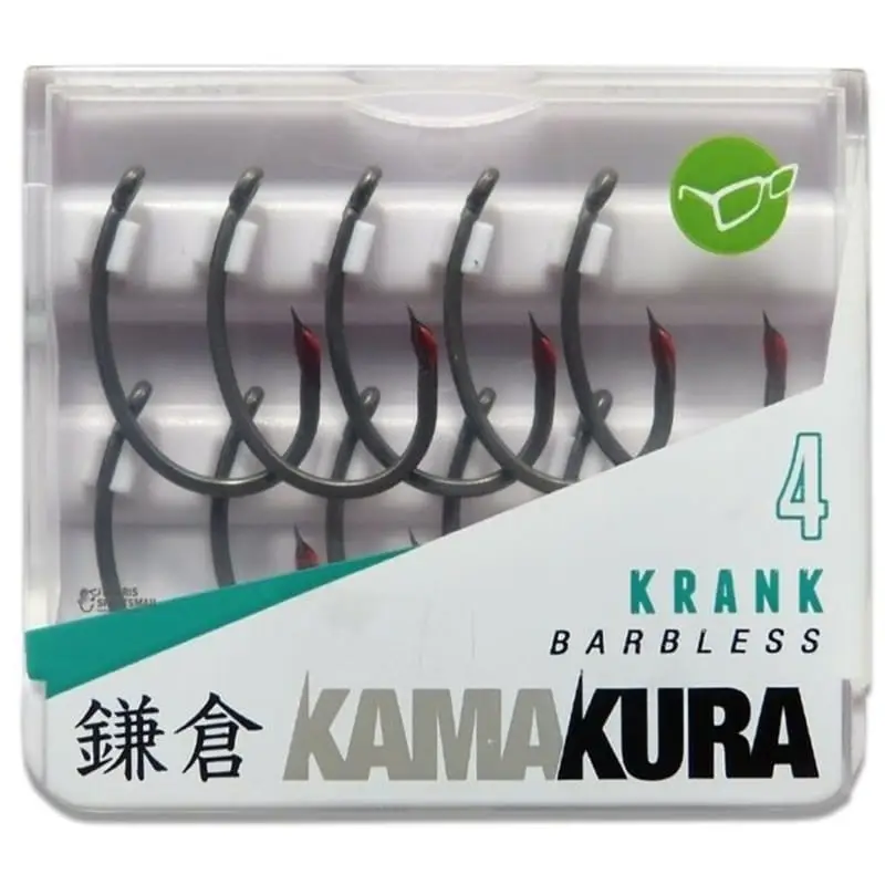 Preț redus Carlige Korda Kamakura Krank Barbless, nr.4, 10buc