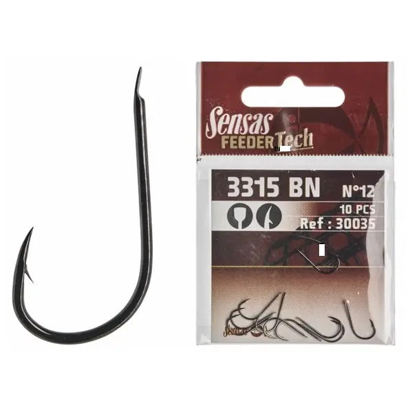 Ieftin Carlige Sensas Feeder-Tech 3315, 10buc/plic