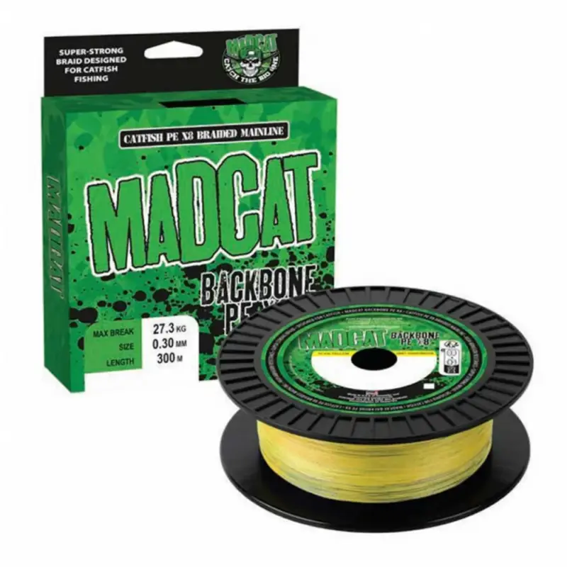 Cel mai vândut Fir Madcat MCBB, Chartreuse, 0.40mm, 300m