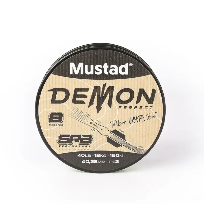 Fir Mustad Demon Perfect Braid, Chartreuse, 0.12mm, 150m Reducere extra