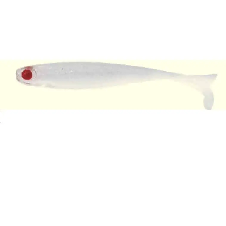 Ofertă Shad Mustad Mezashi Tail Minnow Floating, Shirasu, 7.6cm, 6buc