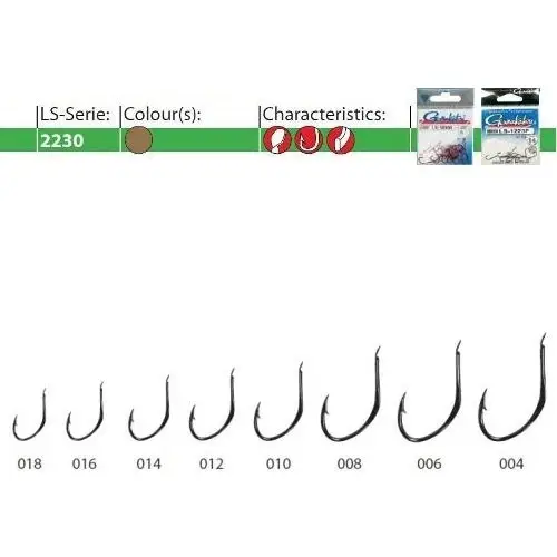 Carlige Gamakatsu Forjate LS-2230G, 25buc/plic Nu rata