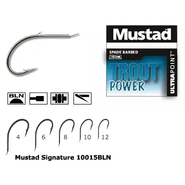 Carlig Mustad BLN Forjat Negru, 1 Spin, 10buc/plic Reduceri