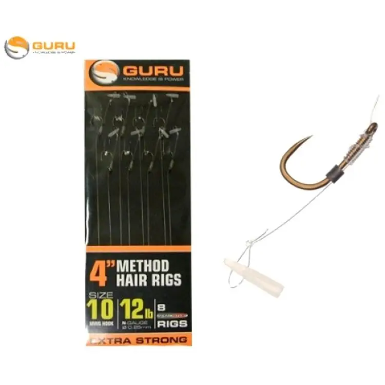 Montura Guru Speedstop Method Hair Rigs, 10cm, 8buc Reducere de preț