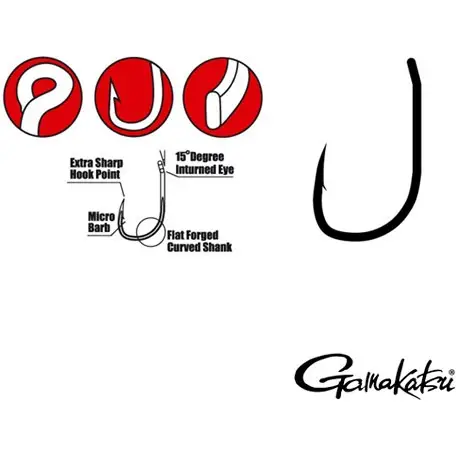 Carlige Gamakatsu G-carp Specialist R, 10buc/plic Preț redus