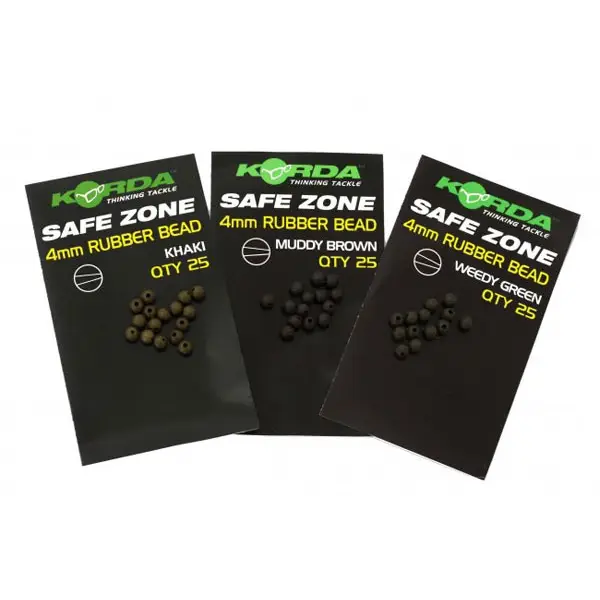 Bilute Antisoc Korda Rubber Bead, 4mm, 25buc/plic Transport gratuit