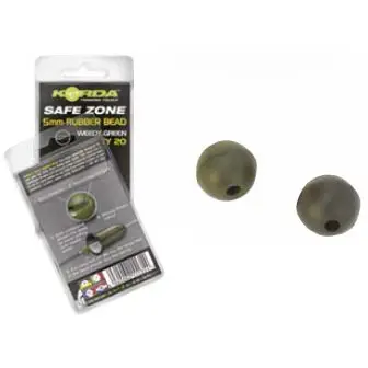 Bilute Antisoc Korda Rubber Bead, 5mm, 25buc/plic Popular