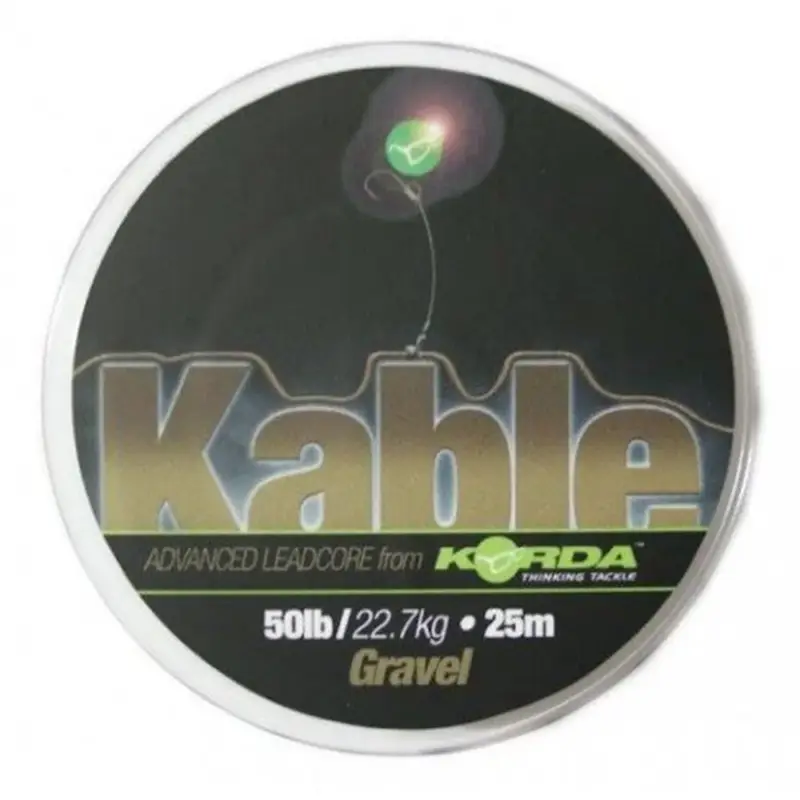 Fir leadcore Korda Kable Tight Weave, Weed, 25m Disponibil imediat